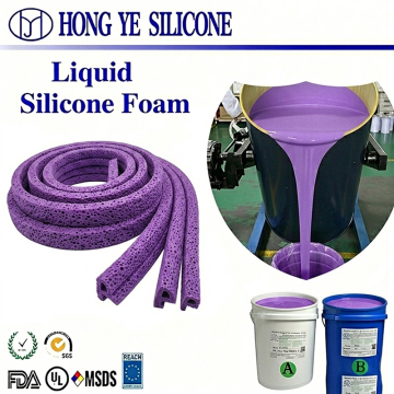 Battery Compartment Flame Retardant Foamed Silicone