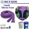Compartiment à piles en mousse de silicone ignifuge