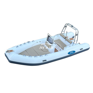 17ft Fiberglass Deep V Hull Cabin Boat Rib 520 for Sale