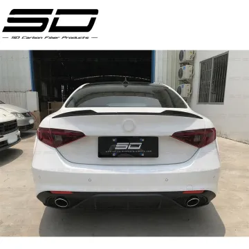 Carbon Fiber Quadrifoglio Spoiler - Giulia Style for Alfa Romeo Giulia