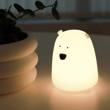Creative Little Bear LED Rechargeable Nightlight for Kids