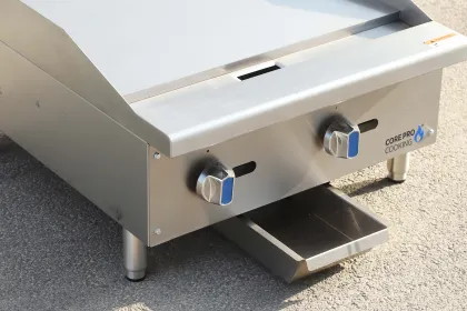 Powerful Large Griddle for Commercial Gas Griddle Steak Hamburgers and Various Foods