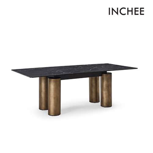 Slate Dining Table Black Modern Kitchen Dining Table With Black Slate Top Factory