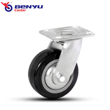 8 -Zoll -Platte Top Heavy Duty Pu Caster