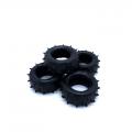 Standard Molded Rubber Tires For Toy Cars