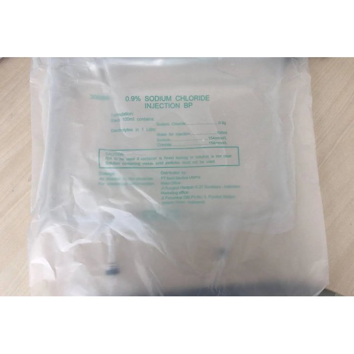 حقن كلوريد الصوديوم كيس بلاستيك 3 لتر