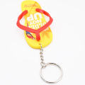 Rantai kunci karet keychain alus pvc keychain