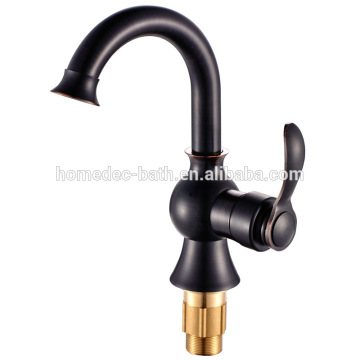 European style brass ORB rotating single handle hotcold water basin faucet tap
