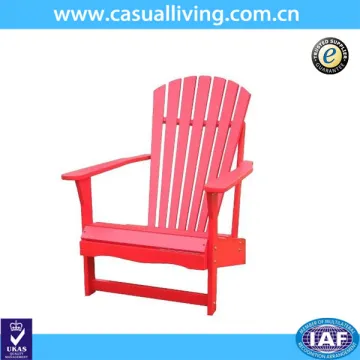 Outdoor Wood Adirondack Chair Garden Folding Chair