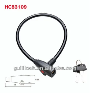 HC83109 good quality wire cable key lock