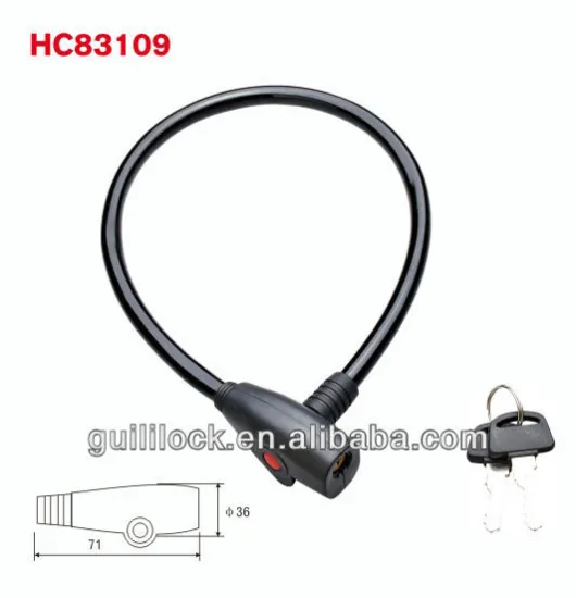 HC83109 good quality wire cable key lock