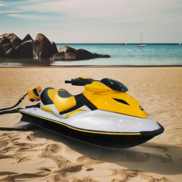 EPA-zertifizierte Hison 115 PS 4-Takt 4-Zylinder 1400ccm Motor für Jetski mit 1500 ccm Kapazität und Glasfasermaterial