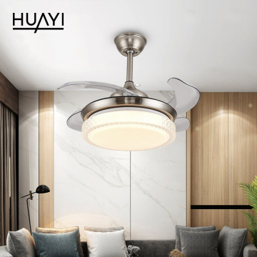 HUAYI New Product: Changeable LED Chandelier with Ceiling Fan