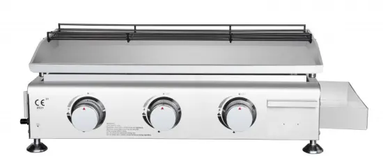 3 Burner Table Top Gas Griddle
