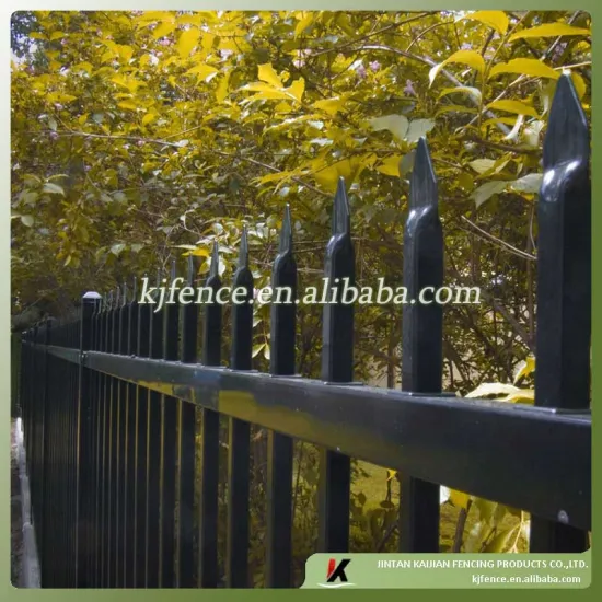 hot polular steel picket security fence panel