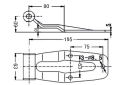 Cerniere per chiuso Cargo Trailer