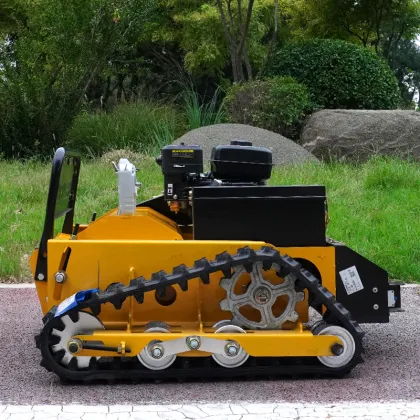 Wholesale ZONGSHEN 225cc Remote Control Mower 550mm Garden Robot Crawler Lawn Mower