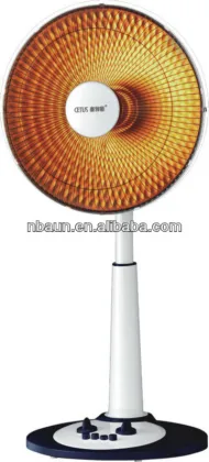 Vertical electric heater