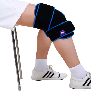 Knee cold therapy ice gel pack wrap