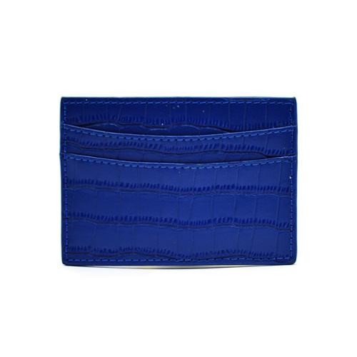 China Crocodile Leather Business Credit Card Holder Manufactory