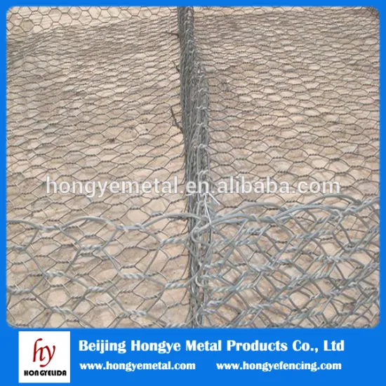 gabion retaining wall/galvanized welded gabion box