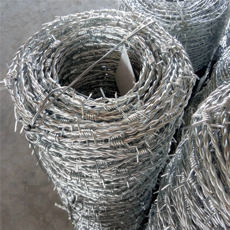 GI barbed wire length per roll for fence