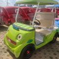 Open 2-seater electric sightseeing car