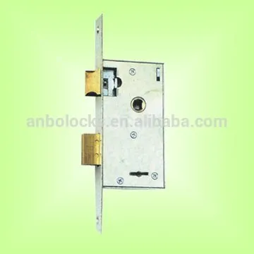 Argentine lock body 2 brass keys with 4 combinations