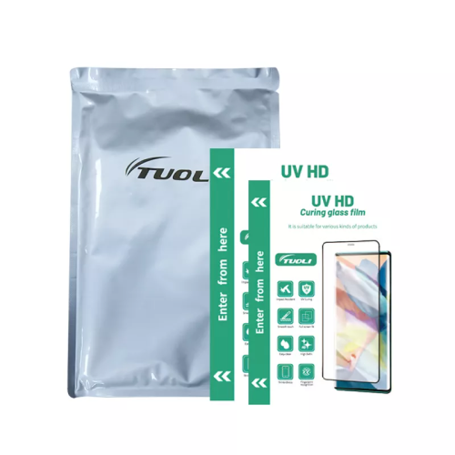 UV Curing Film UV Tempered Glass Screen Protector