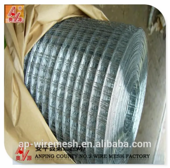 Welded Mesh and Square Hole Shape welded wire mesh sizes