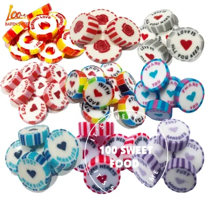 OEM Fruit Slices Candy - 10 Classic Tropical Flavors, Bulk & Individually Wrapped