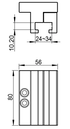 Comen Ceiling Pendant Bridge Support Arm Wall Mount Adapter