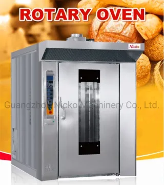 Bread Bakery Equipment Stainless Steel Rotary Rack Baking Diesel Oven