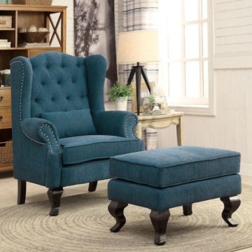 Modern Hotel Balcony Reclining Fabric Recliner for Living Room