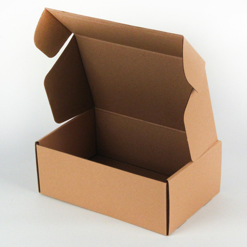 Custom Logo Recycled Kraft Corrugated Paper Mailer Box