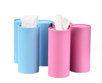 Customized Advertising Car Tissue Box Tissue Tube