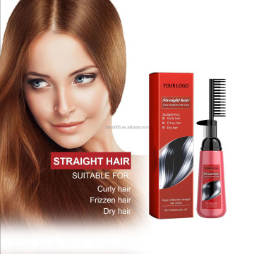 Quick Straight Hair Cream with Permanent Hold, Enhanced Elasticity, Moisturizing, and Smooth Keratin with Herbal Ingredients