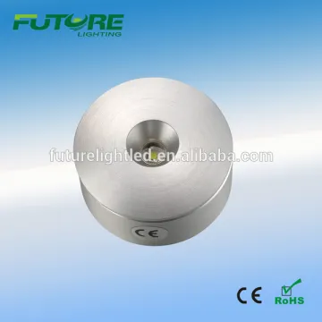 12V 1W dimmable led mini puck light