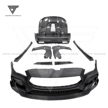 Topcar Style Half Carbon Fiber Body Kits for 2013-2018 Maserati Quattroporte