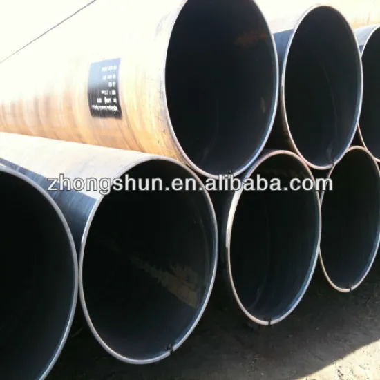 SSAW carbon steel pipe manufacturer/supplier