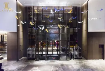 Romantic led dinning room lighting glass chandelier wall art
