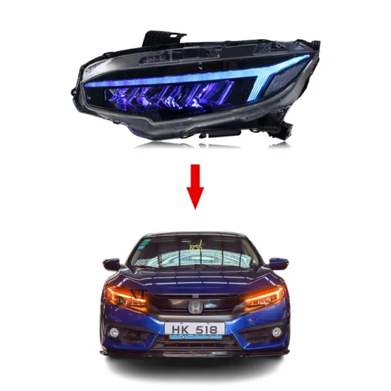 XT Upgrade LED Daytime Running Lights for Honda 10th Gen Civic 2016-2021
