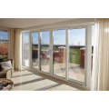 Double glazed aluminum sliding door soundproofing