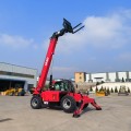 Усовершенствованный телескопический бум с гибким охватом