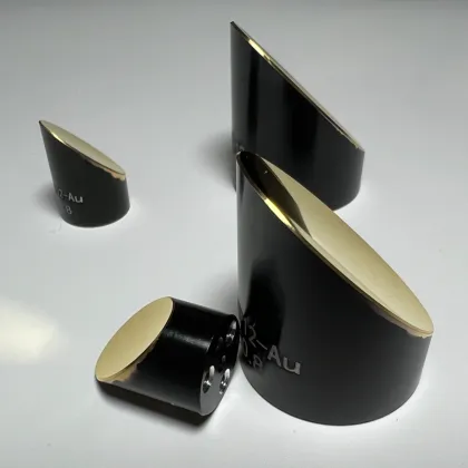 High Axis Parabolic Mirror with Protected Gold for Optics