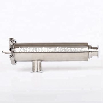 Sanitary Welded/Clamped/Threaded Angle Type Strainer Filter