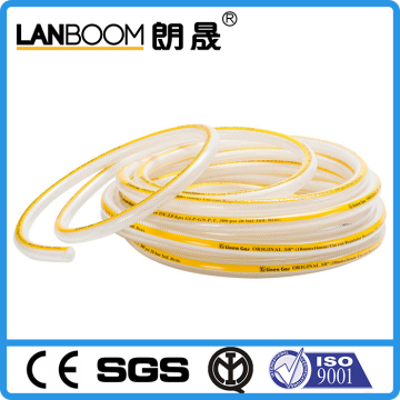 Durable Lightweight Flexible Transparent PVC LPG Hose Pipe