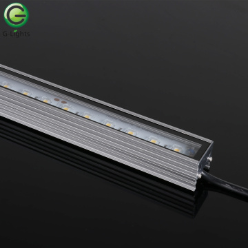 Luz de lavadora de pared LED lineal de aluminio para al aire libre