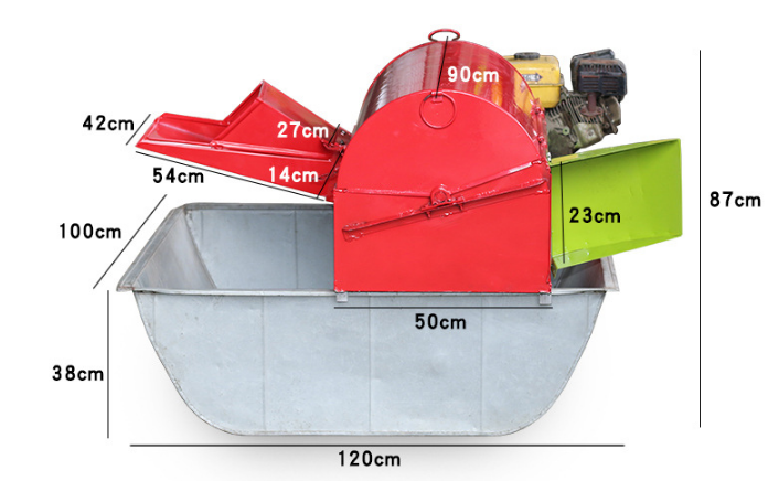 Household rice thresher, small rice harvester wheat rapeseed corn thresher Irayisi yokunyusa irayisi