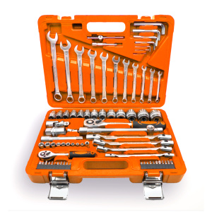 77pcs Complete Socket Set Orange Blow Case